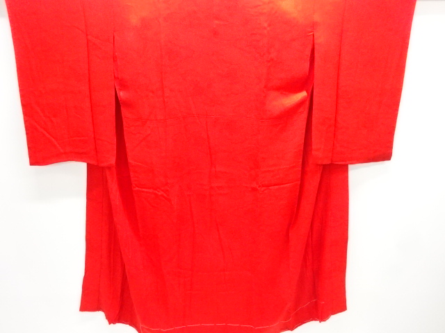 JAPANESE KIMONO / ANTIQUE JUBAN / SILK / MON KINSHA / WOVEN KIKU